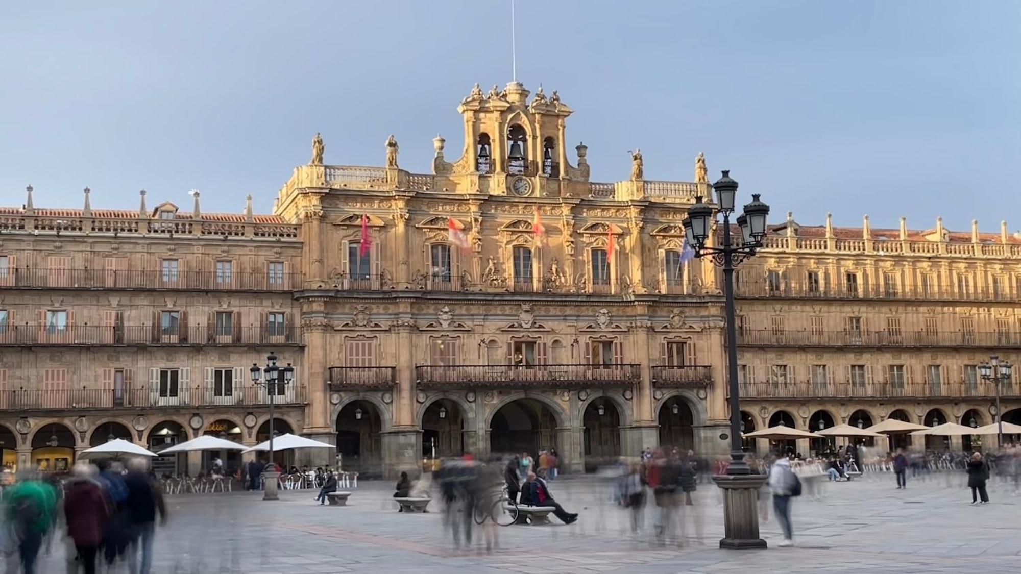 Plaza Mayor De Salamanca Apartamentos Para Grupos Kültér fotó